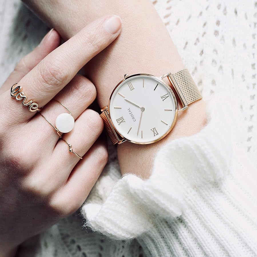 Montre Cristal Rose : Une Élégance Incomparable pour Célébrer l'Amour à la Saint-Valentin