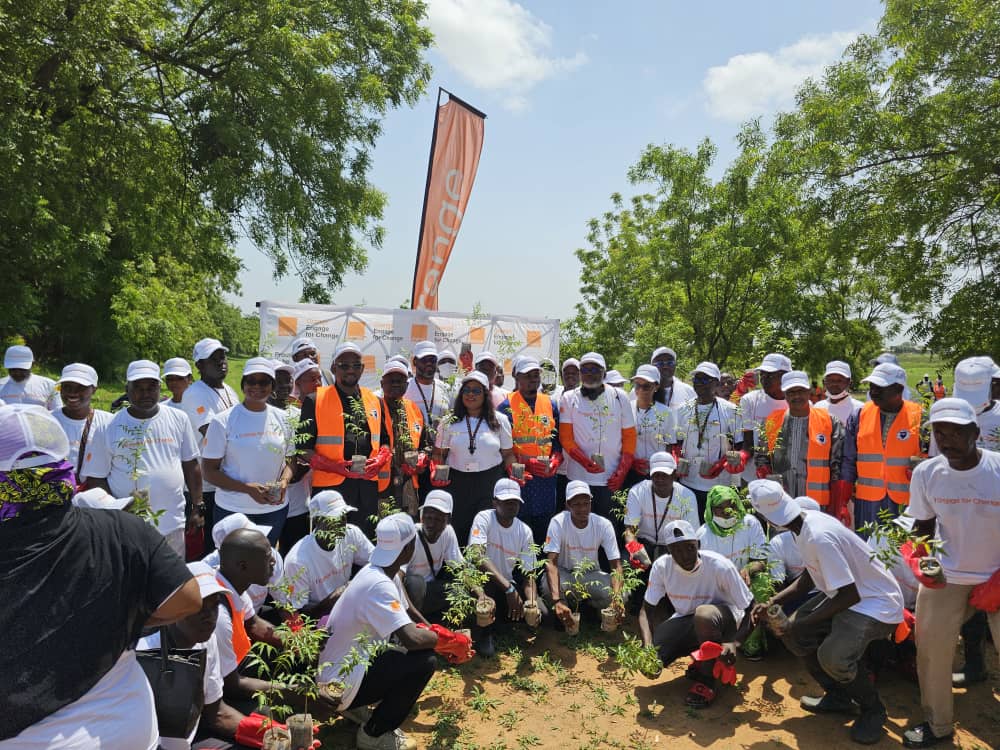 Orange Cameroun s'engage pour le reboisement à Garoua II : 5 000 arbres pour un environnement plus vert