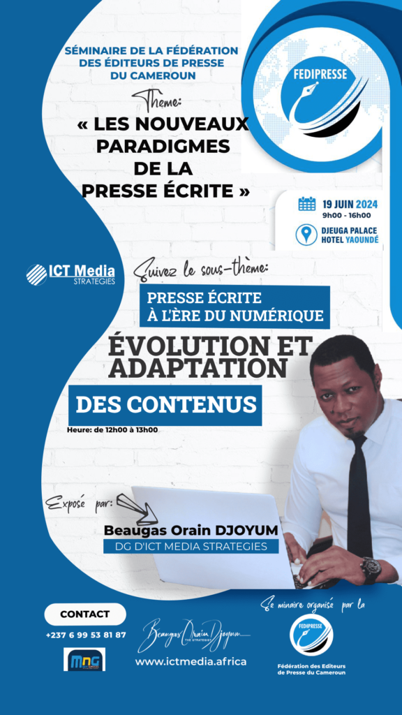 Presse écrite : Fedipresse trace la voie de l’ère du numérique 62 Presse écrite : Fedipresse trace la voie de l’ère du numérique