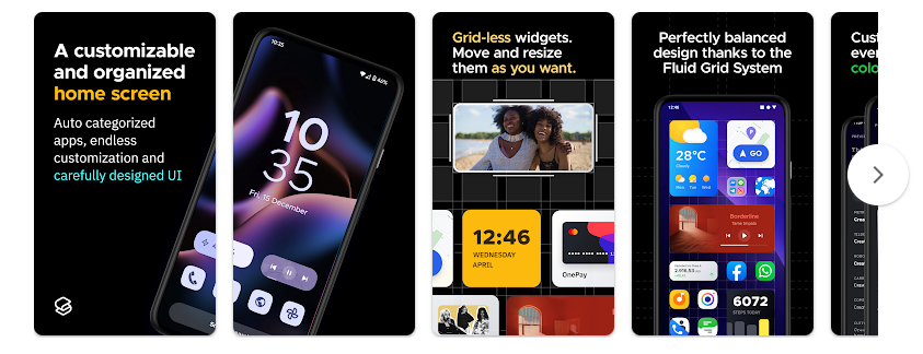 Android - Les Meilleurs Lanceurs d'Applications 2024 : Personnalisation et Performance à l'Honneur 64 Capture decran du 2024 07 01 09 49 03