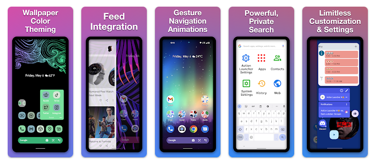 Android - Les Meilleurs Lanceurs d'Applications 2024 : Personnalisation et Performance à l'Honneur 65 Capture decran du 2024 07 01 09 51 17