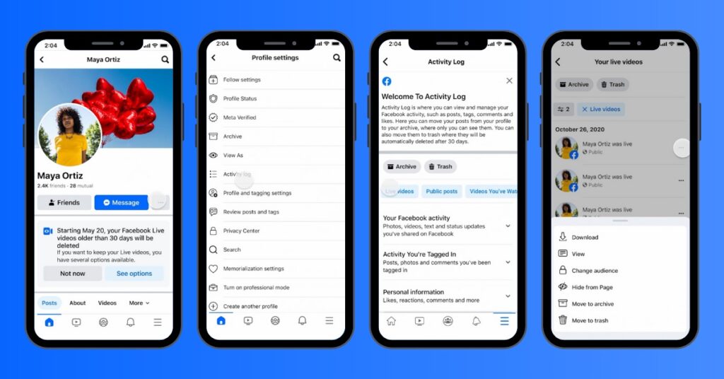 Facebook supprimera les vidéos Live après 30 jours : ce qu’il faut savoir et comment les sauvegarder 62 À partir du 19 février 2025, Facebook appliquera une nouvelle politique de gestion des vidéos en direct : toutes les diffusions seront automatiquement supprimées après 30 jours. Une décision justifiée par Meta pour optimiser le stockage, mais qui pourrait impacter les créateurs de contenu, médias et entreprises utilisant cette fonctionnalité. Face à cette évolution, plusieurs solutions existent pour sauvegarder ses vidéos avant leur suppression définitive.