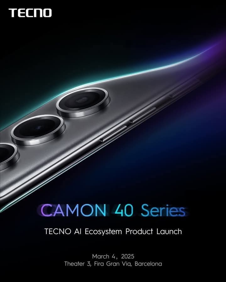 MWC 2025 : TECNO prépare une révolution avec le CAMON 40 et son écosystème IA