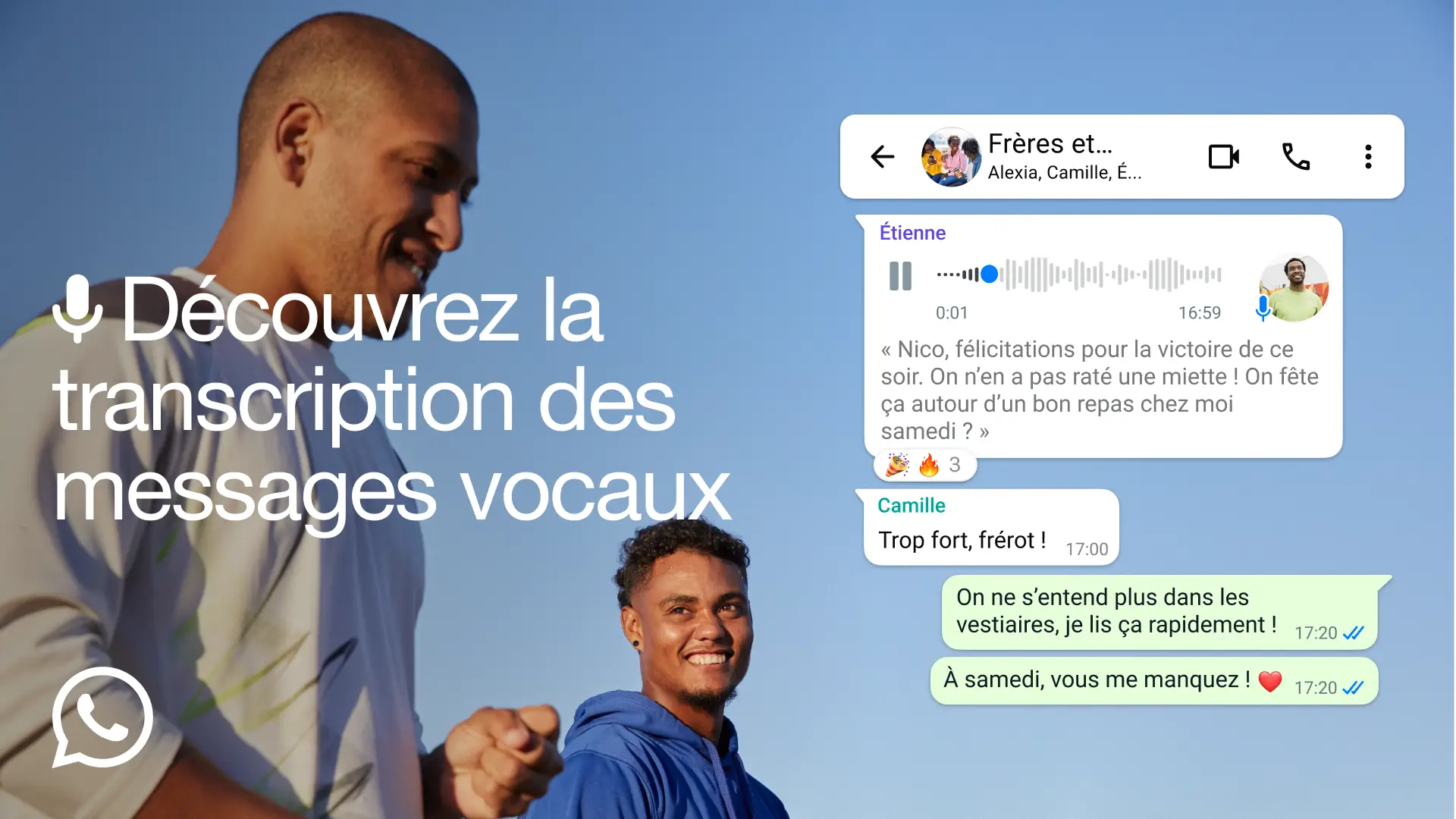 WhatsApp a lancé une fonctionnalité de transcription des messages vocaux, permettant de les convertir en texte pour plus de praticité. Disponible depuis la fin de l'année dernière, elle garantit la confidentialité des utilisateurs, bien qu’elle ne soit pas encore disponible en français. D'autres langues seront ajoutées prochainement, promet WhatsApp.