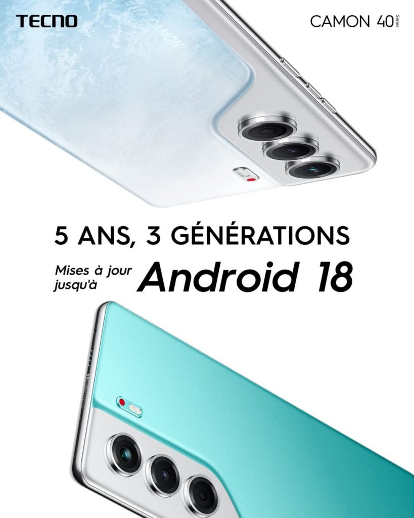 CAMON 40 : TECNO change les règles du jeu avec 5 ans de mises à jour Android 62 WhatsApp Image 2025 03 26 a 10.12.13 e028281f