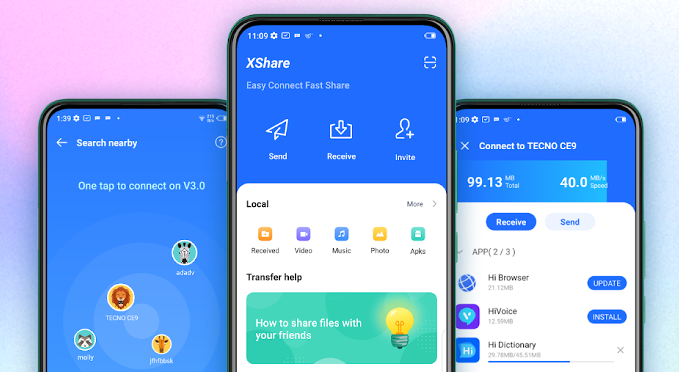 XShare : l’application ultra-puissante (mais sous-cotée) pour transférer des fichiers