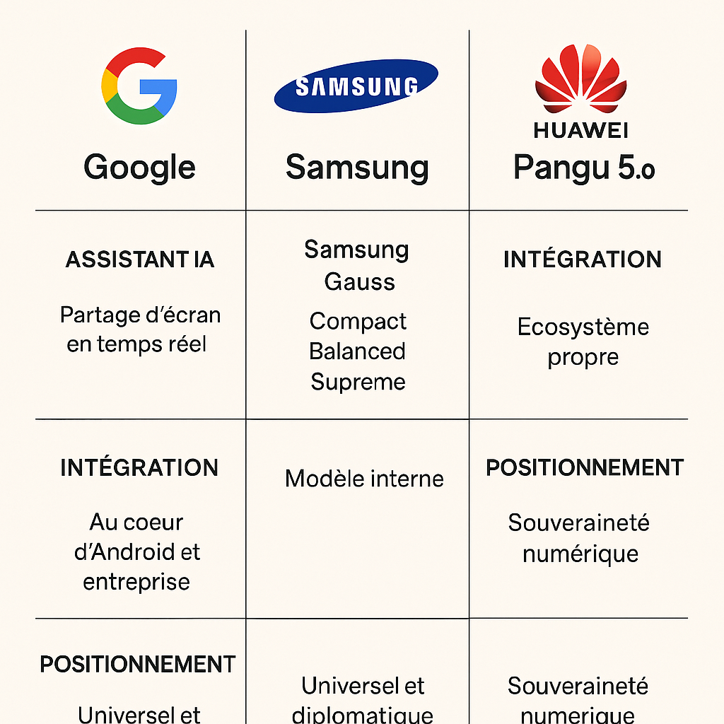 IA, écosystèmes et stratégie : Comment Google, Samsung et Huawei s’adaptent à la guerre Apple-Meta 62 ChatGPT Image 17 avr. 2025 09 24 34