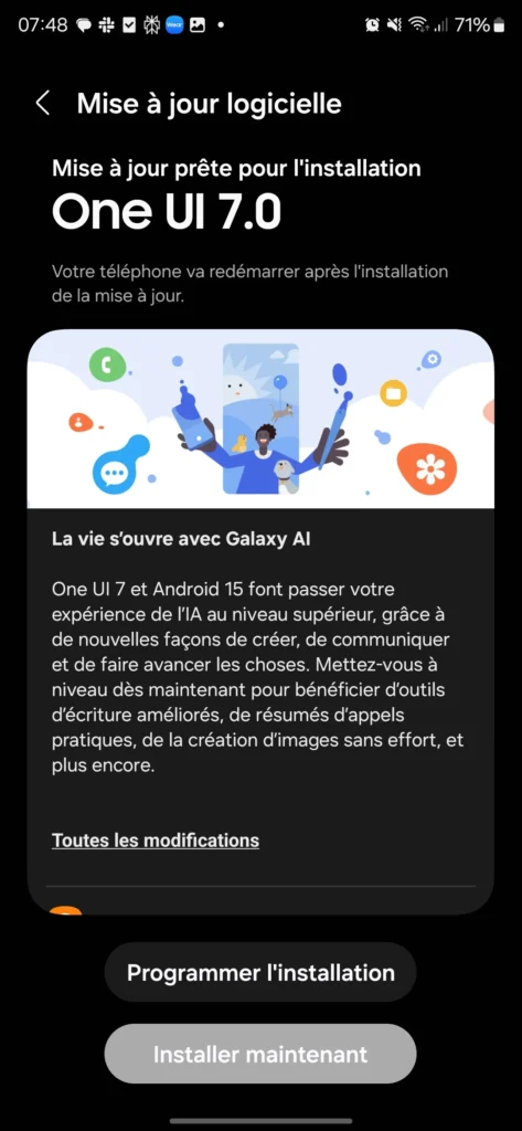 one ui 7 est enfin disponible samsung deploie sa nouvelle interface basee sur android 15 2