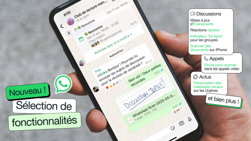 WhatsApp Contre-Attaque avec 12 Nouvelles Fonctionnalités : Telegram et Signal sont Prévenus 62 WhatsApp Contre-Attaque avec 12 Nouvelles Fonctionnalités : Telegram et Signal sont Prévenus