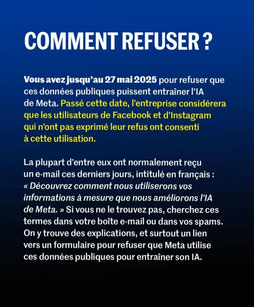 URGENT : Meta Va Exploiter Vos Données Facebook Et Instagram Pour Entraîner Son IA – Vous Avez Jusqu’au 27 Mai 2025 Pour Refuser ! 65 492866522 1085990740228887 789282724640647550 n resized
