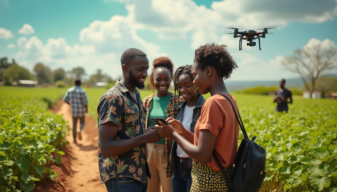Intelligence Artificielle et Agriculture : La Révolution Verte du Cameroun en Marche 61 Intelligence Artificielle et Agriculture : La Révolution Verte du Cameroun en Marche