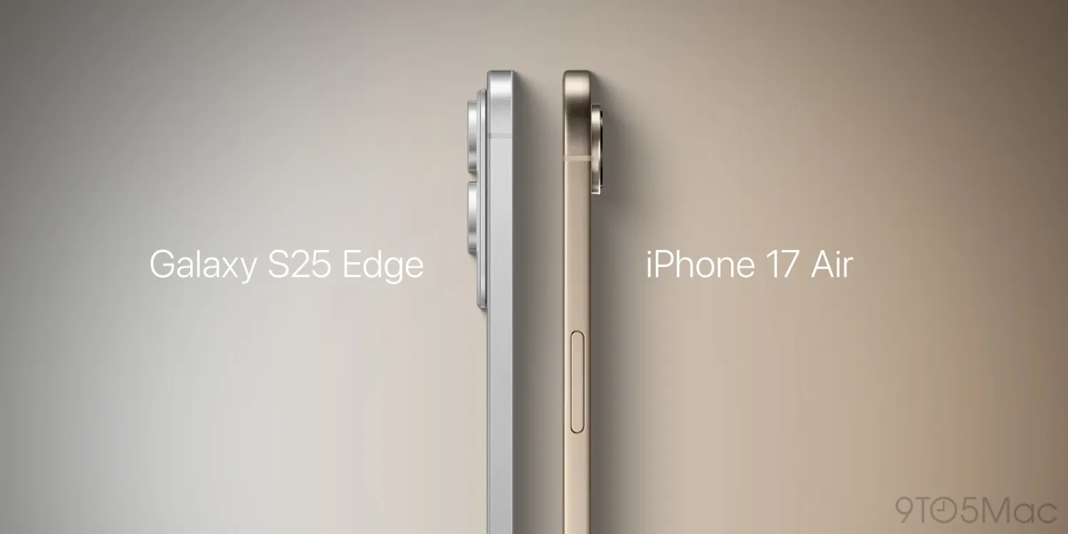 iPhone 17 Air vs Galaxy S25 Edge : Design Ultra-Fin contre Autonomie Robuste