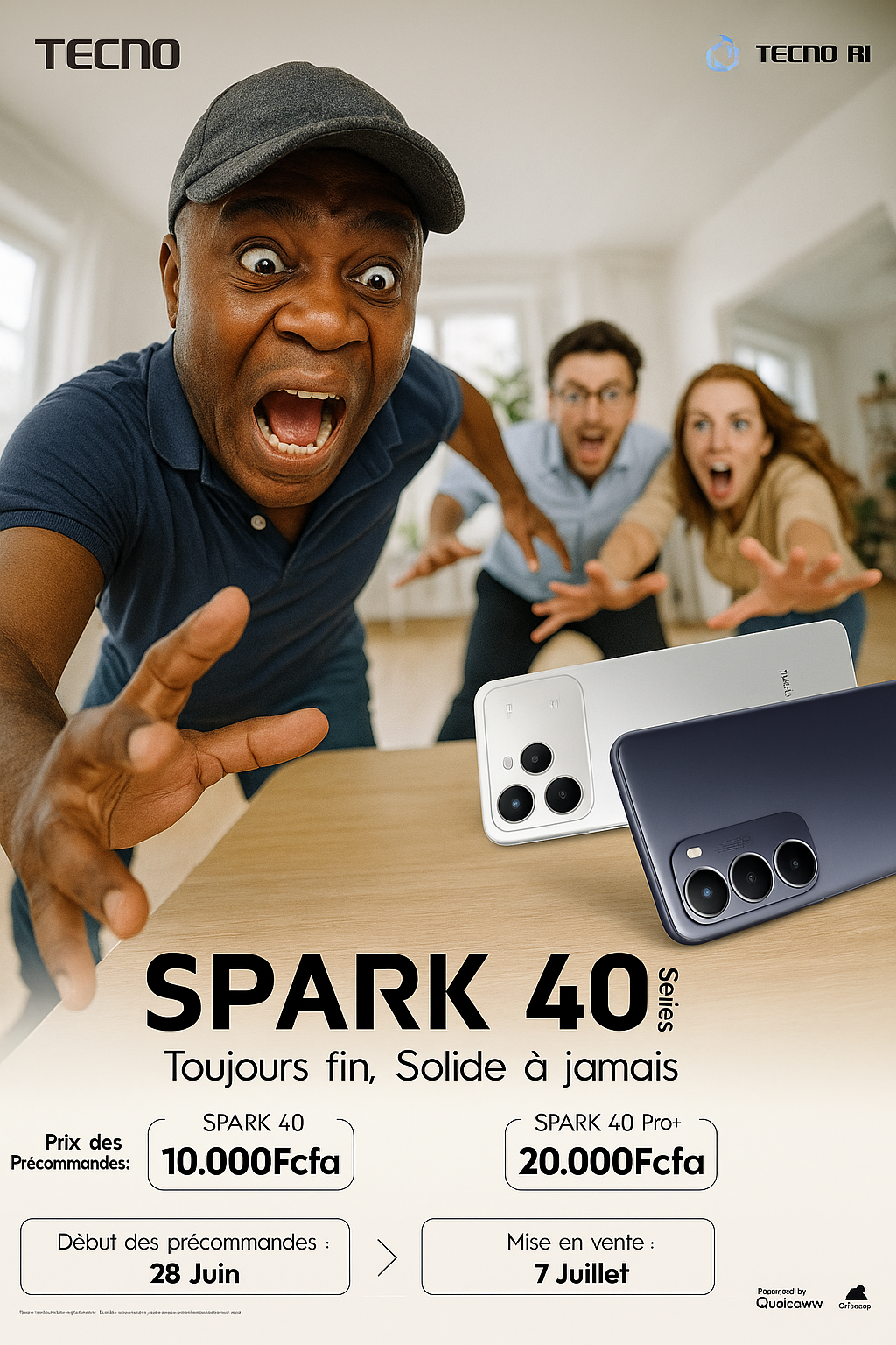 TECNO SPARK 40 Series : précommandes ouvertes au Cameroun avec offres exclusives et performances optimisées 64 TECNO SPARK 40 Series : précommandes ouvertes au Cameroun avec offres exclusives et performances optimisées