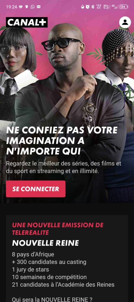 Canal+ met fin à myCanal : une nouvelle ère du streaming pour les utilisateurs camerounais et d’Afrique centrale 69 Screenshot CANALAPP 9
