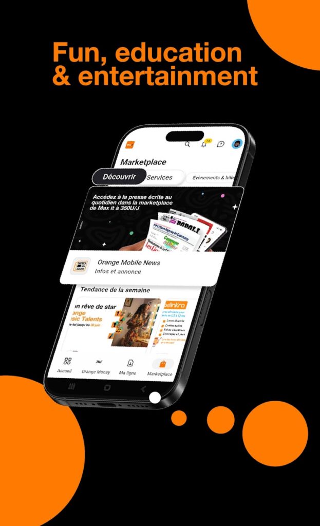 Orange Max It : une mise à jour stratégique entre confort visuel, paiements simplifiés et nouveautés audio 65 Orange Max It 4