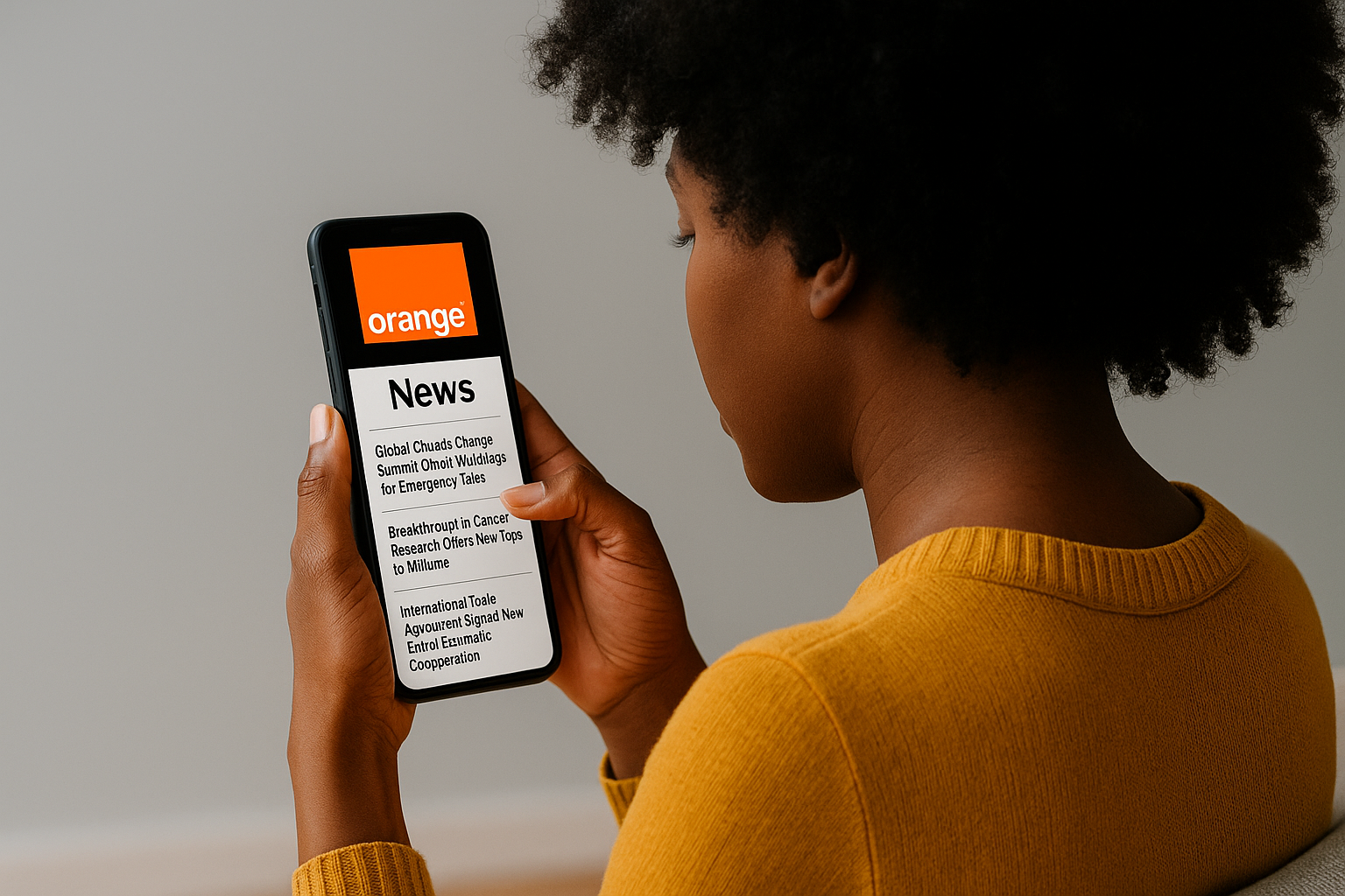 Orange Mobile News Paysage