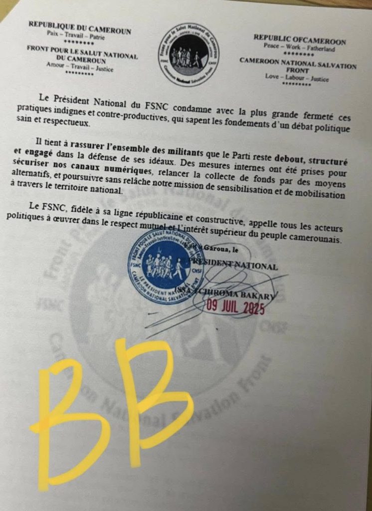 Présidentielle 2025 : le site de dons du FSNC victime d’une cyberattaque ciblée 63 com FSNC 2