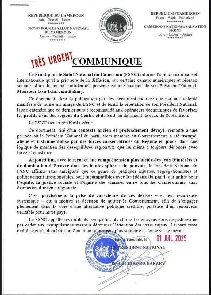 Présidentielle 2025 : le site de dons du FSNC victime d’une cyberattaque ciblée 66 com FSNC 3