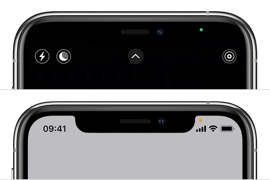 point lumineux apple