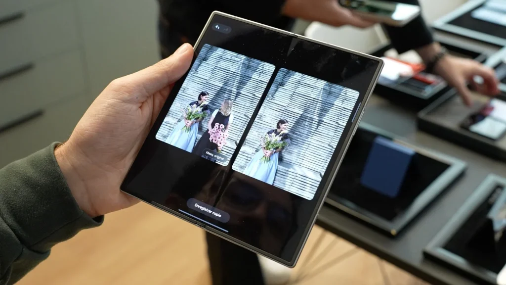 Samsung Galaxy Z Fold 7 : finesse record, IA mobile et maturité technologique 63 z fold 7 deplie