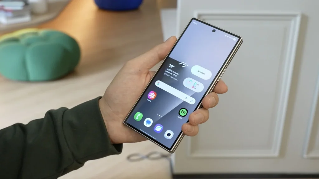 Samsung Galaxy Z Fold 7 : finesse record, IA mobile et maturité technologique 66 z fold 7 plie