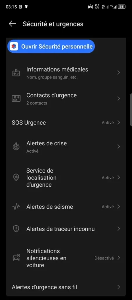 SOS d’Urgence sur smartphone : un paramétrage qui pourrait vous sauver la vie 62 Screenshot 20250821 031549 resized