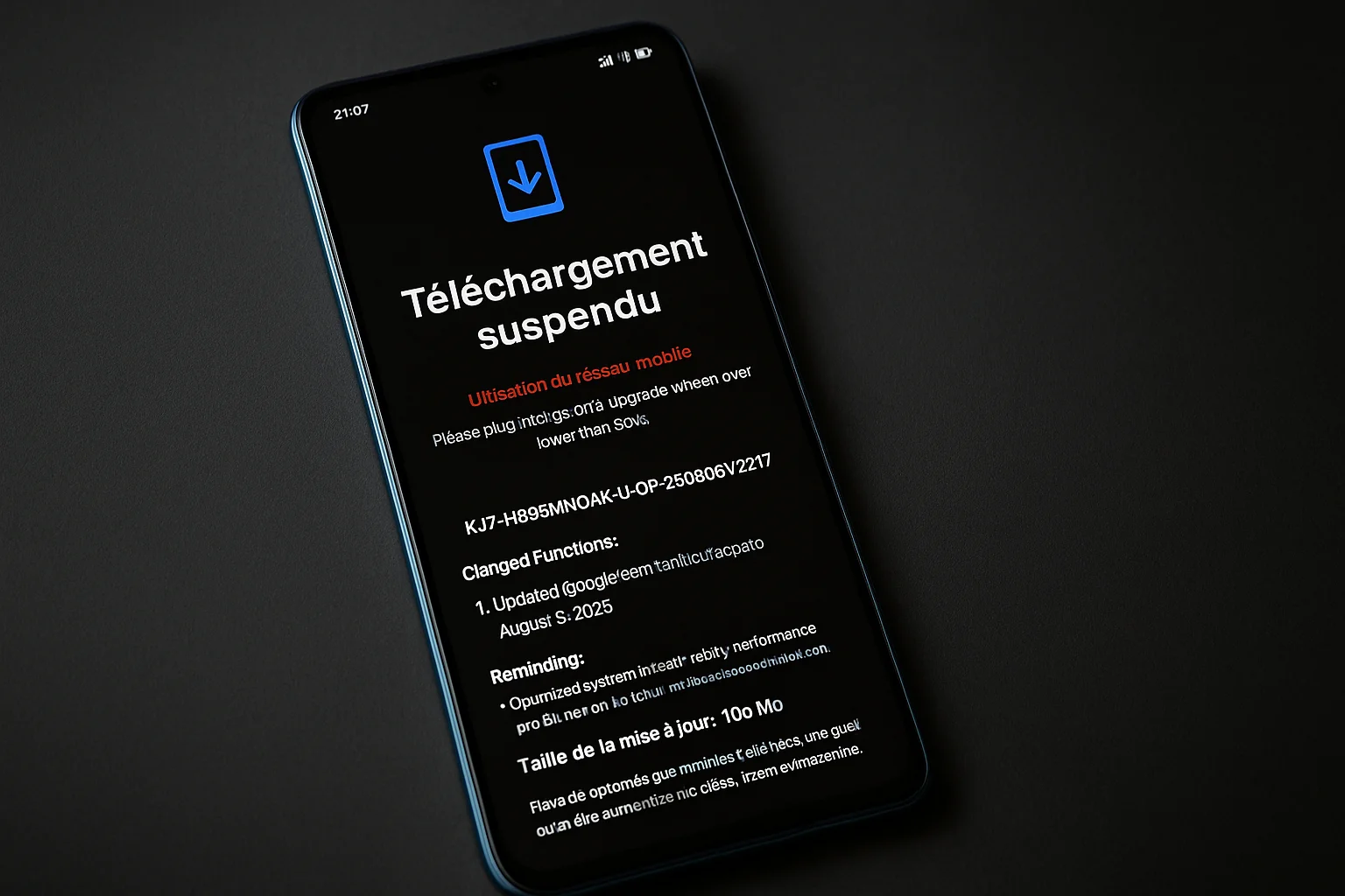TECNO déploie une mise à jour OTA de 106 Mo avec le patch de sécurité Google du 5 août 2025.