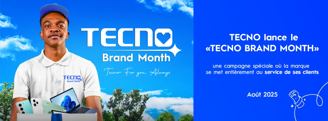 TECNO lance le « TECNO Brand Month » 63 TECNO Brand Month 2025 : Offres, Animations et Expériences Inoubliables au Cameroun