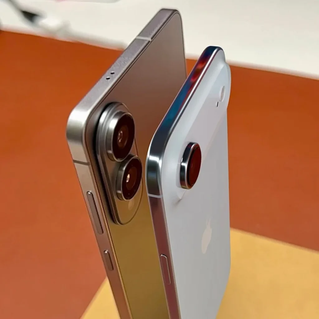 iPhone 17 Air vs Samsung Galaxy S25 Edge 1 resized