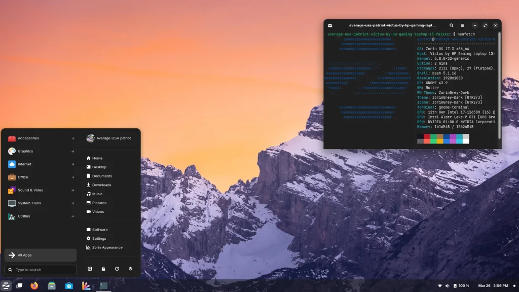 Les meilleures distributions Linux pour remplacer Windows 10 après la fin du support 64 Zorin OS 17.3 Desktop