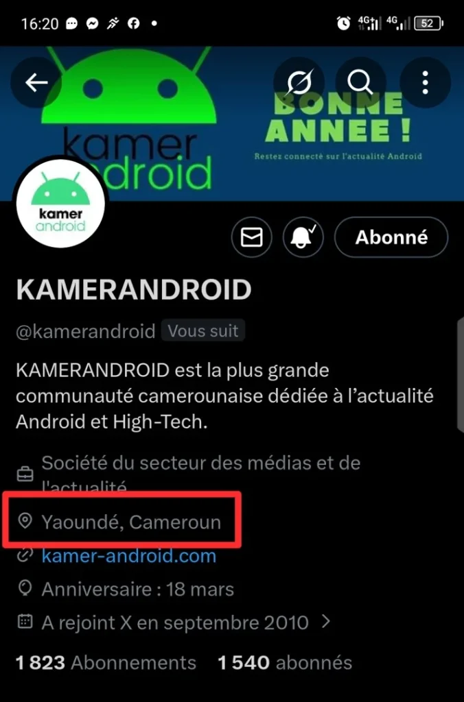 X dévoile la localisation des comptes : transparence salutaire ou bombe à retardement ? 62 Screenshot 20251125 162028 resized