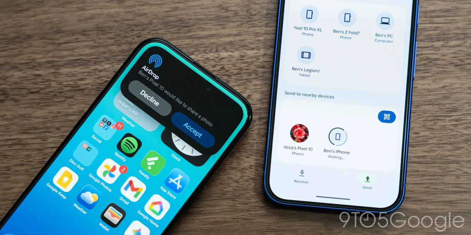 Pixel 10 : Quick Share et AirDrop enfin compatibles, mais le Wi‑Fi reste fragile