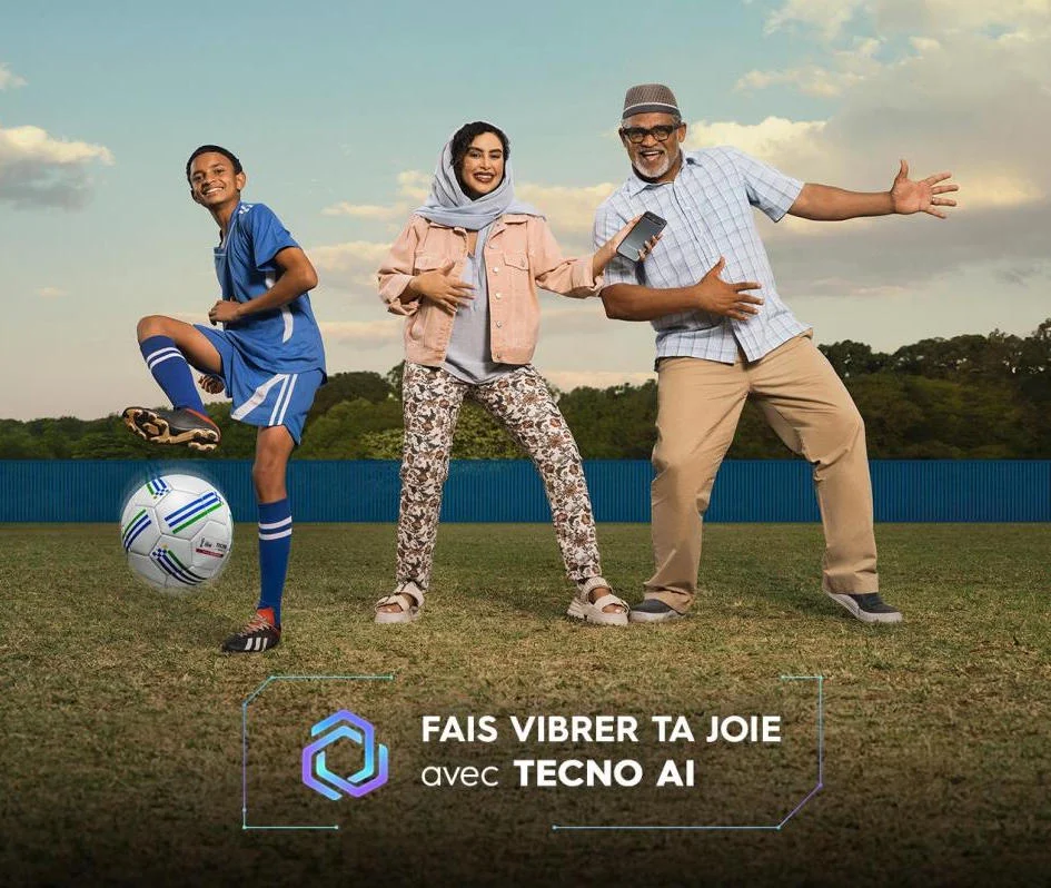 TECNO “Power Your Moment” : la campagne qui électrise la CAN 2025 avec l’IA et la créativité africaine