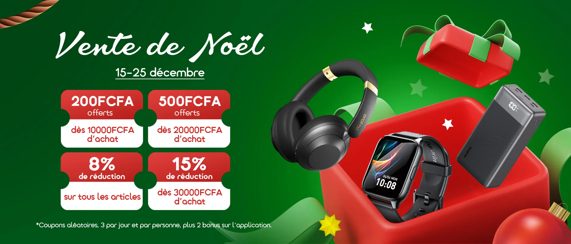 Ventes Flash Oraimo Cameroun : Focus sur les offres tech de fin d’année