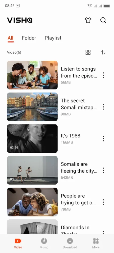 Visha : l’arme secrète des smartphones Tecno, Infinix et itel 69 Visha Video Player1