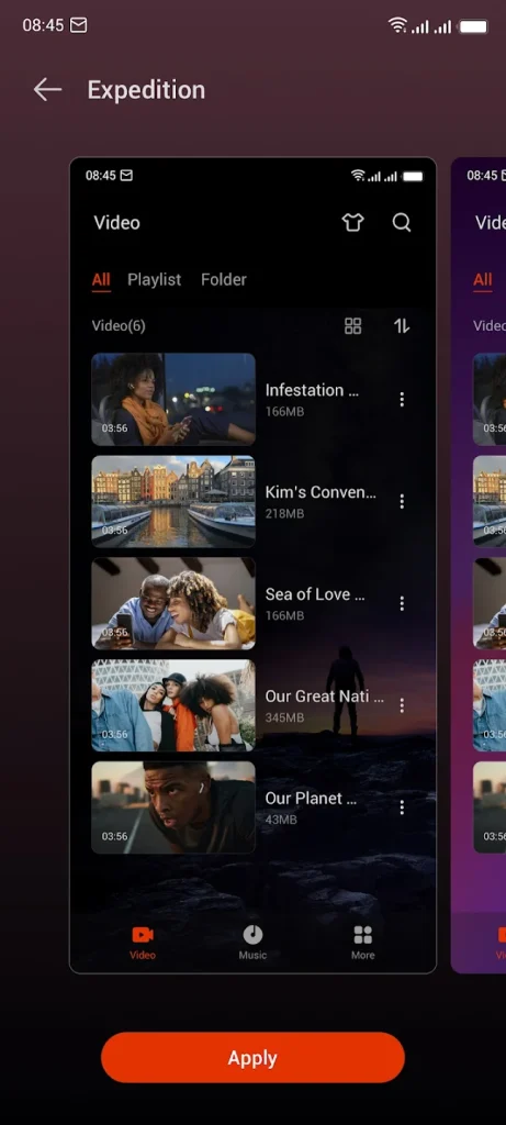 Visha : l’arme secrète des smartphones Tecno, Infinix et itel 63 Visha Video Player7