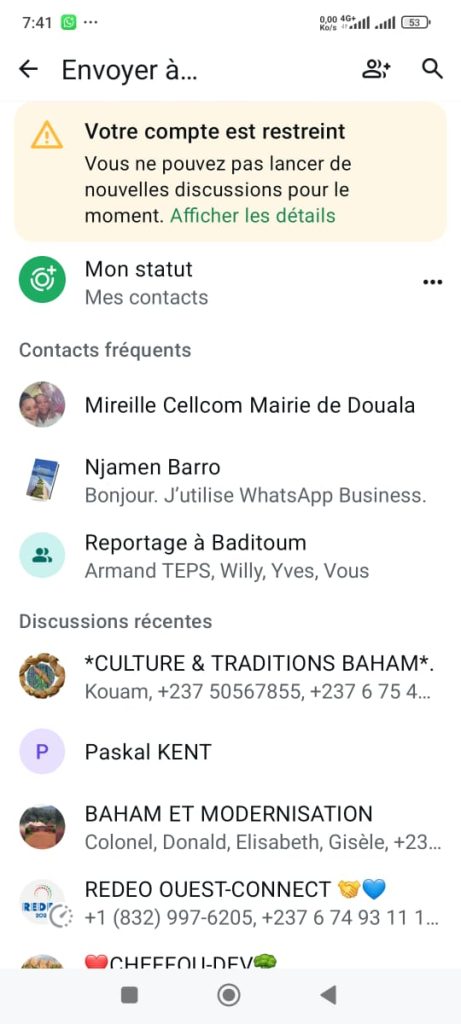 Compte 1whatsapp Banni Jvt