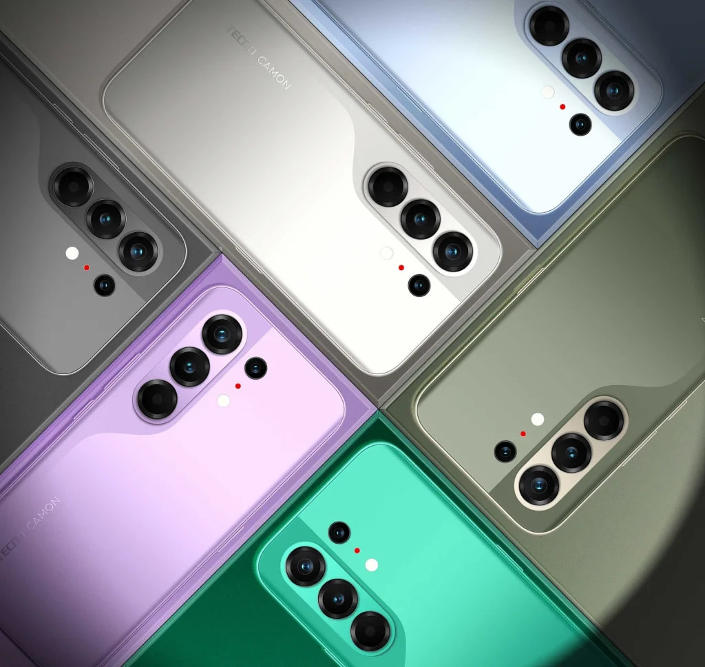 Tecno Camon 50 Series Colors