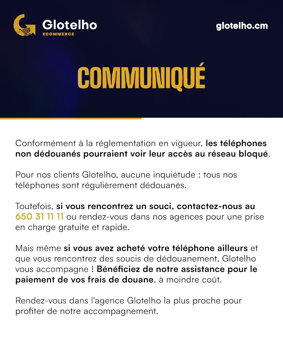 communique glotelho fr